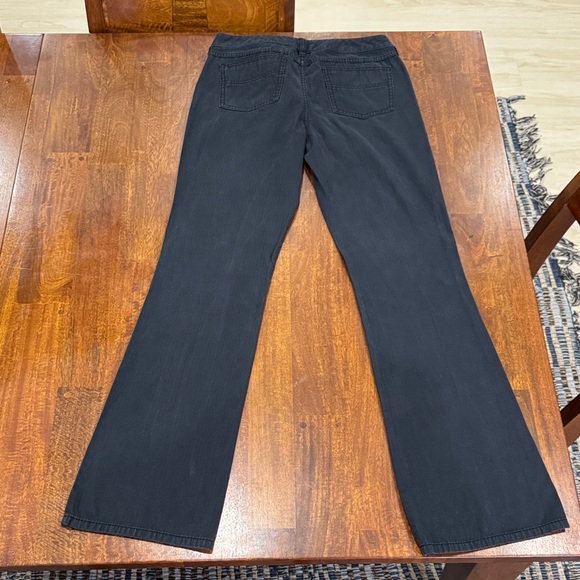 Y2K Juicy Couture Black Flared Bootcut Mid to Low Rise Pants - Picture 5 of 6